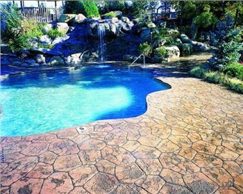 克初建筑公司讲解关于独特的成都压印地坪